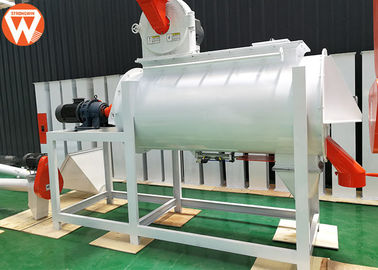 Zufuhr-Produktionsmaschine des Vieh-1T/H mit vertikaler Pulverizer-Kompaktbauweise