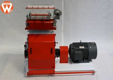 Hammermühle-Zerkleinerungsmaschinen-voll automatische einfache Operation des Tierfutter-3-25t/H mit CER genehmigte